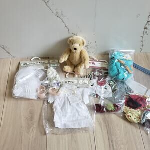VTG Muffy Vanderbear Lot 5 New Outfits Accessories Shoes Hats Splish Splash Gift